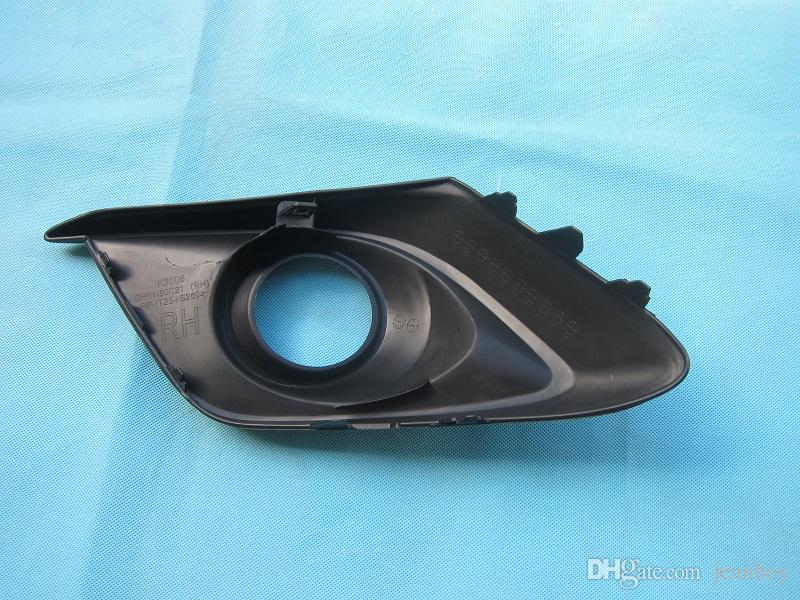 Bumper Grille Fog Light Lamp Cover frame with or without hole For Mazda 3 2013 2014 2015 Axela BKC3-50-C11 BKC3-50-C21