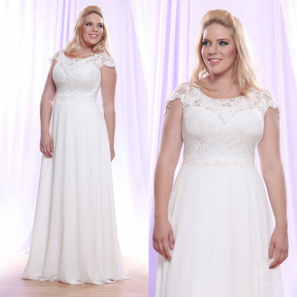 Cheap Lace Plus Size Wedding Dresses Jewel Neck A Line White Bohemian Wedding Dress Floor Length Chiffon Beach Robe De Mariée, Red & white
Cheap Lace Plus Size Wedding Dresses Jewel Neck A Line White Bohemian Wedding Dress Floor Length Chiffon Beach Robe De Mariée, Red & white