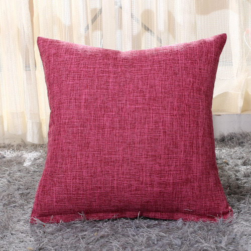 Plain Color Square Pillow Cover Thick Flax Fabric Cushion Cover Throw Pillowcase 45*45CM Decor Pillow Case, Black
Plain Color Square Pillow Cover Thick Flax Fabric Cushion Cover Throw Pillowcase 45*45CM Decor Pillow Case, Black