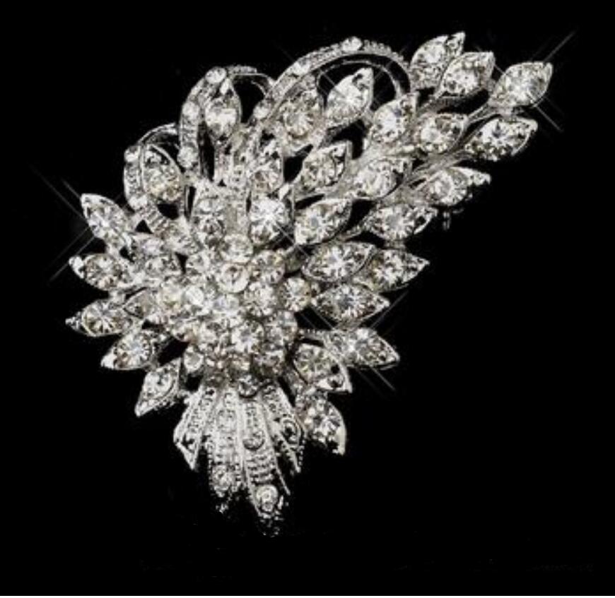 2.25" Rhodium Silve… - image