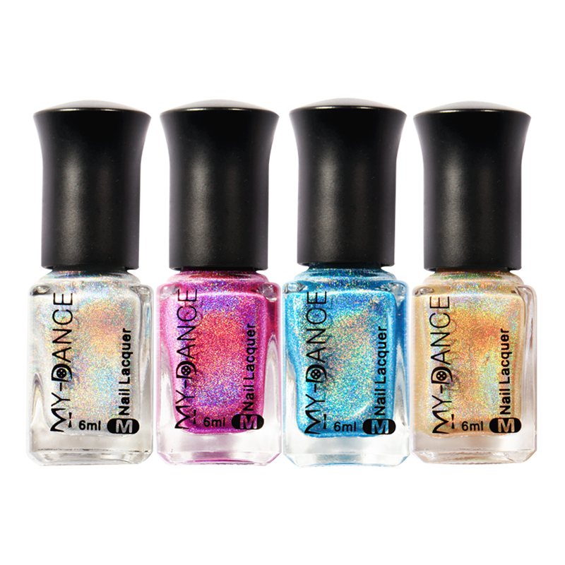 Top Quality My Dance Factory Price Environmental Fantasy Diamond Laser Nail Art Nail Gel Polish