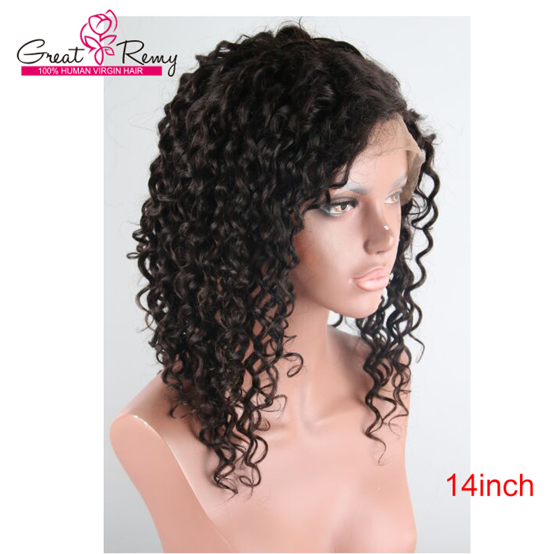 Full Lace Wigs Deep Curly Wave Long Virgin Human Hair Natural Hairline Thick Bleached Knots Lace Front Wig for Black Women Pre Plucked with Baby Hair 
