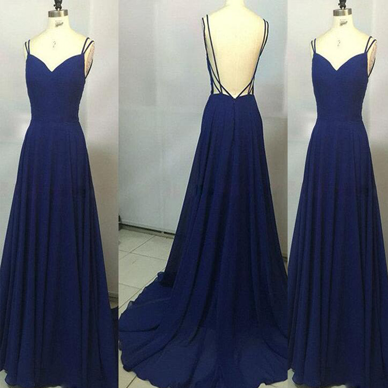 Blue Chiffon Sexy Evening Dress Elegant Dresses Spaghetti Straps Backless Vestidos Festa Prom Party Gowns Cheap High Quality, Fuchsia
Blue Chiffon Sexy Evening Dress Elegant Dresses Spaghetti Straps Backless Vestidos Festa Prom Party Gowns Cheap High Quality, Fuchsia