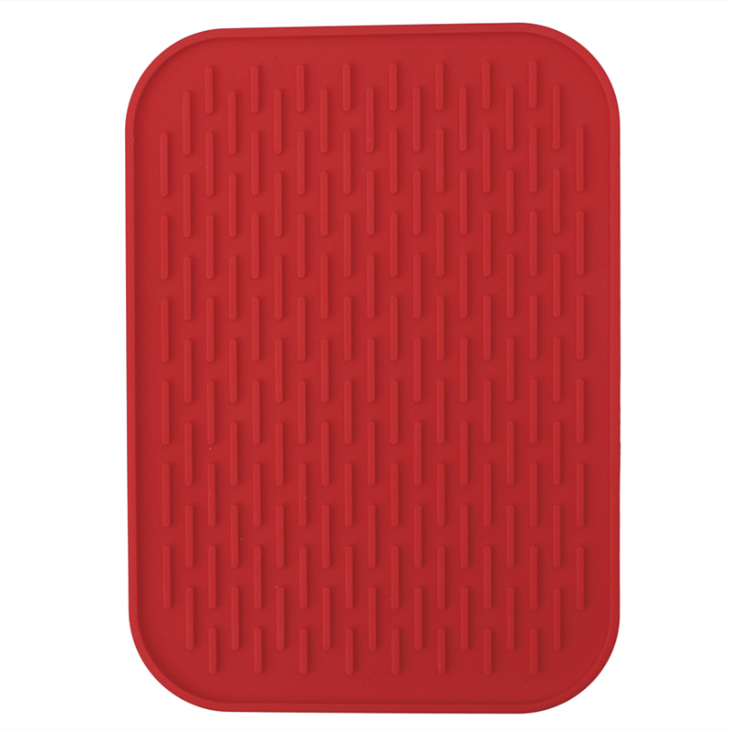 Wholesale- Silicone Holder Kitchen Mat Heat Non-slip Resistant Trivet Tray Pot Straightener Kitchen Tool Table Decoration Accessories Mats