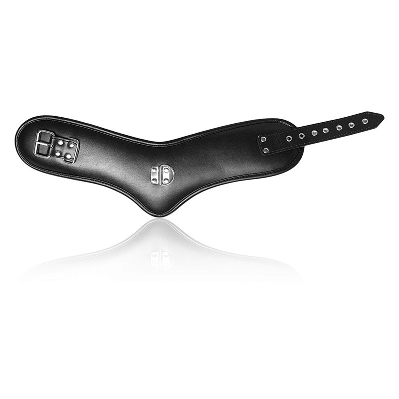 Adult Games PU Leather Collar Neck Sex Bondage Restraint Soft Sponge Inside Novelty Cosplay SM Sex Products Sex Toys for Couples 0701