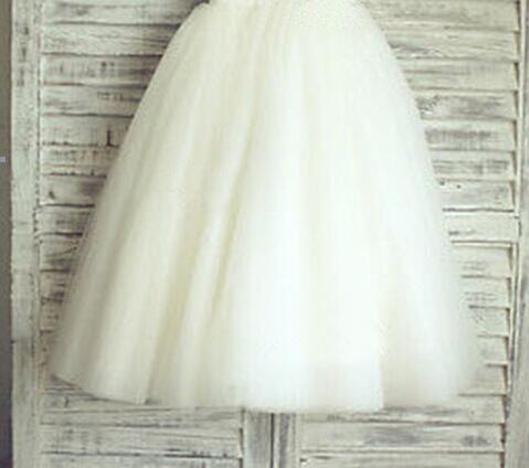 New Arrival Flower Girl Dresses Real Party Pageant Dress for Wedding White/Ivory Little Girls/Kids/Children Communion Dress
