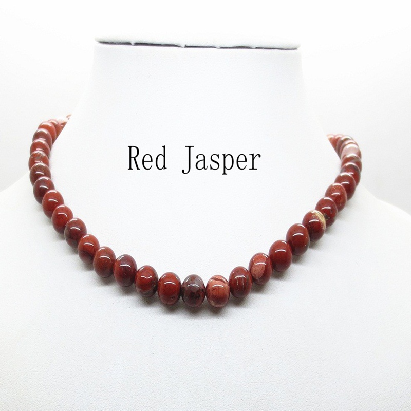 2018 Hot White 8MM Natural Turquoise Lava Amethyst Tiger Eye Beaded Choker Necklace For Women Men Jewelry Choker Body Chain