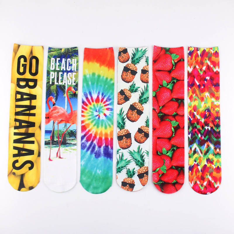 Wholesale ladies ankle socks 100% Cotton sports socks Cotton Women 3D digital cartoon Double Printing soft cotton socks, Style 4
Wholesale ladies ankle socks 100% Cotton sports socks Cotton Women 3D digital cartoon Double Printing soft cotton socks, Style 4