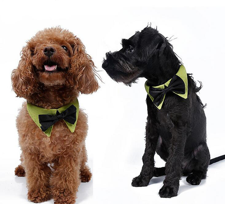 Supplies Wedding Accessories Bow Tie Dog Cat Bowtie Formal Pet Adjustable Collar Party Necktie G485