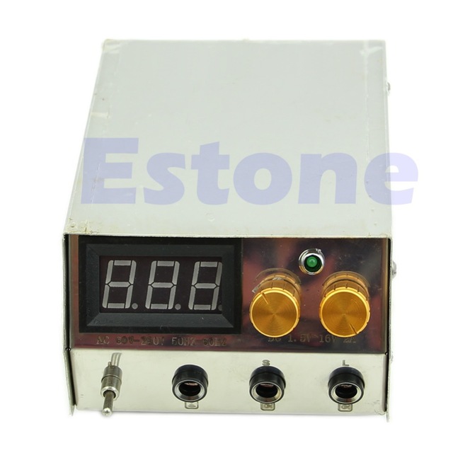 Wholesale-U119 Stainless Steel Professional LCD Dual Digital Tattoo Machine Power Supply US plug
Wholesale-U119 Stainless Steel Professional LCD Dual Digital Tattoo Machine Power Supply US plug