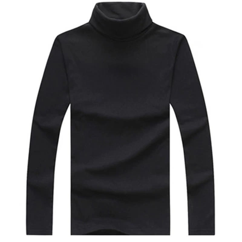 Winter Thick Warm 100% Cashmere Sweater Men Turtleneck Men Mens Sweaters Slim Fit Pullover Men Knitwear Double collar