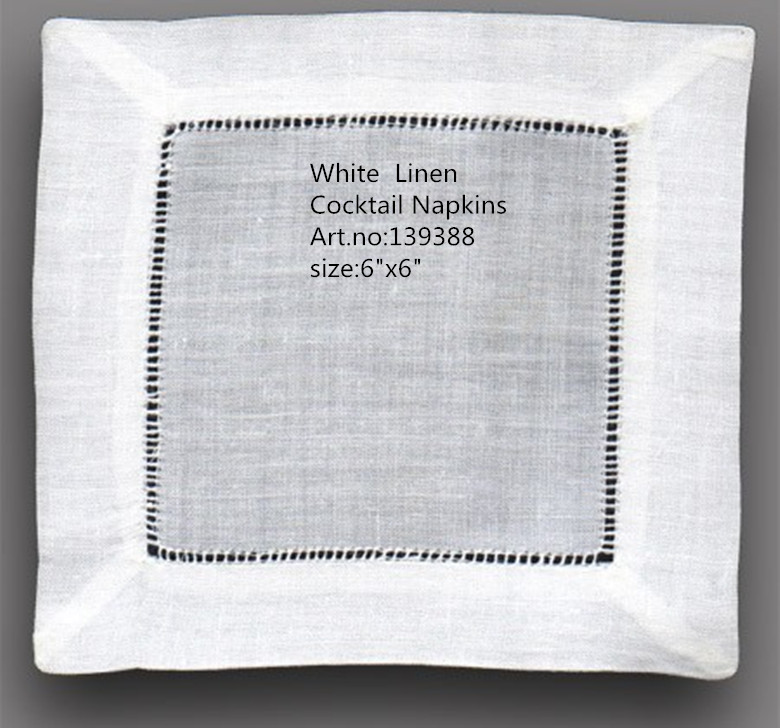 Home Textiles Table Napkin NewTablemat Wholesale 120pcs/Lot 6&quot;x6&quot;Square Elegant white Linen Cocktail Napkins is dress up any cocktail party от DHgate WW