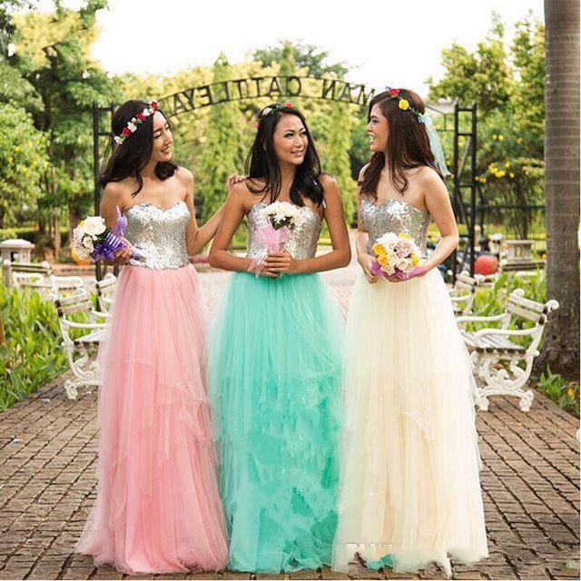 cheap A-line bridesmaid dress sweetheart sequin tulle floor length sleeveless fashion in stock bridesmaid dress free shipping, Orange
cheap A-line bridesmaid dress sweetheart sequin tulle floor length sleeveless fashion in stock bridesmaid dress free shipping, Orange