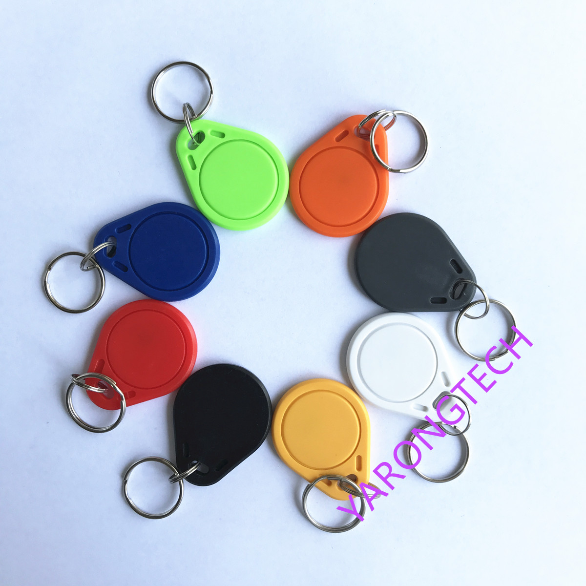 100pcs/lot 13.56mhz rfid key fob nfc tag MIFARE Classic® 1K work with NFC Android phone
100pcs/lot 13.56mhz rfid key fob nfc tag MIFARE Classic® 1K work with NFC Android phone