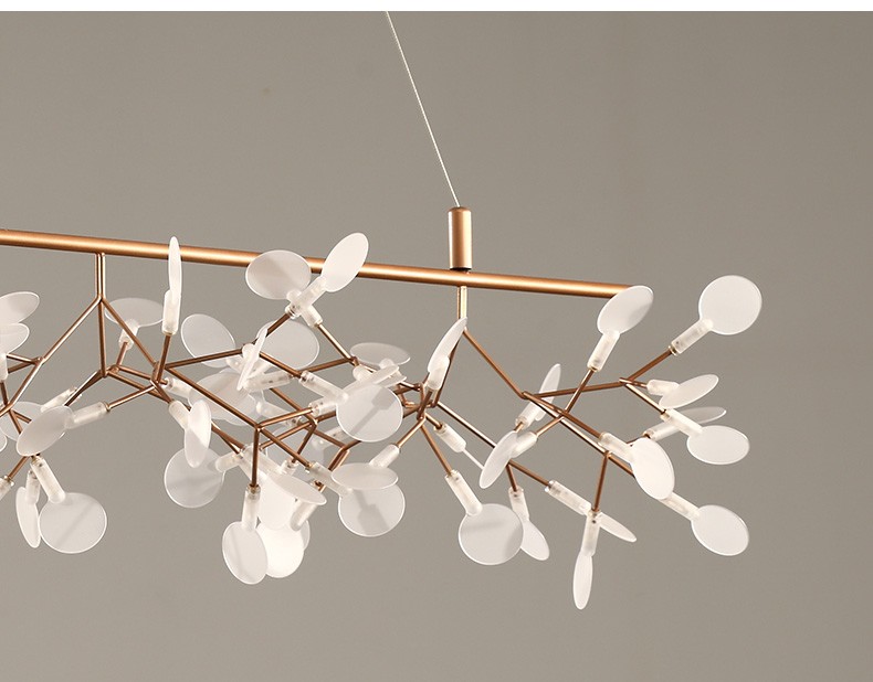 LED Modern Pendant Lamps Firefly Branch Hang chandeliers Lights Fixture Home Indoor Lighting European Romantic Dining Room Bedroom Hanging Droplight 1