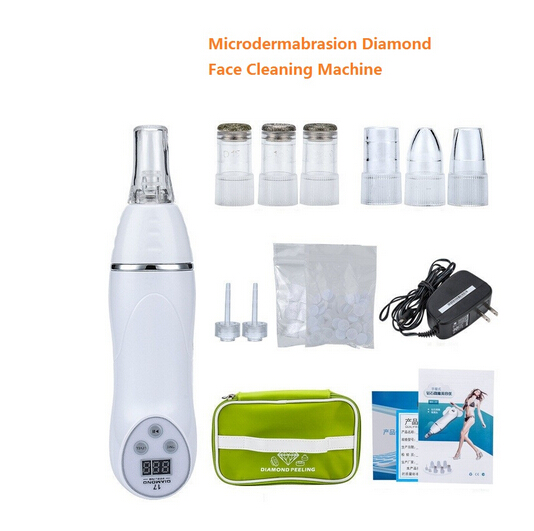 Microdermabrasion Machine Blackhead Removal Skin Peel Diamond Dermabrasion Facial Massage 100V-240V New Beauty Equipment For Free Shipping
