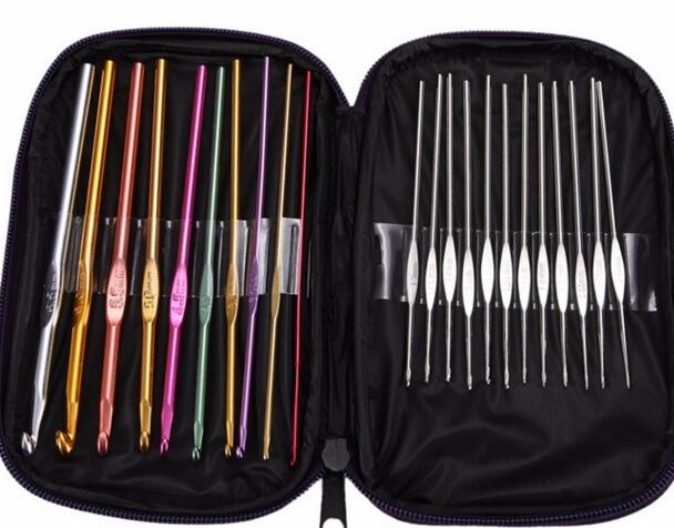 DHL Free shipping 22pcs/set 22pcs Aluminum Crochet Hooks Needles Knit Weave Stitches Knitting Craft Case
DHL Free shipping 22pcs/set 22pcs Aluminum Crochet Hooks Needles Knit Weave Stitches Knitting Craft Case