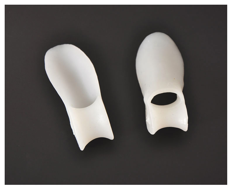 Toe Hallux Valgus Corrector Silicone Gel Spreader Feet Care Toe separator Bunion Guard Toe Stretcher Straightener Zehen-Hallux-Valgus-Korrektor Wholes