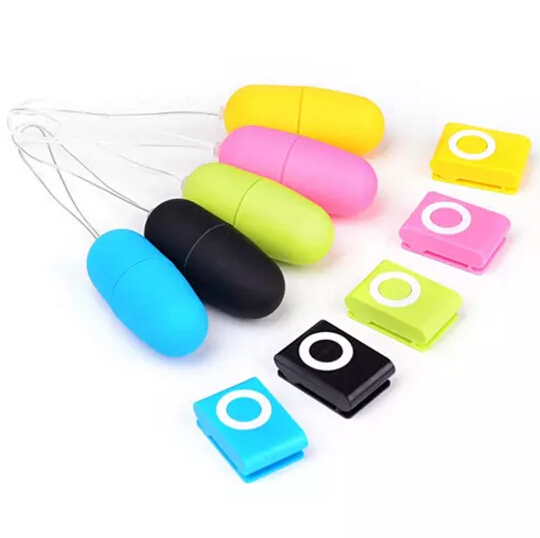 New Arrival 6 PCS/ 1lot Women Vibrating Jump Egg Wireless MP3 Remote Control Vibrator Sex Toys Products