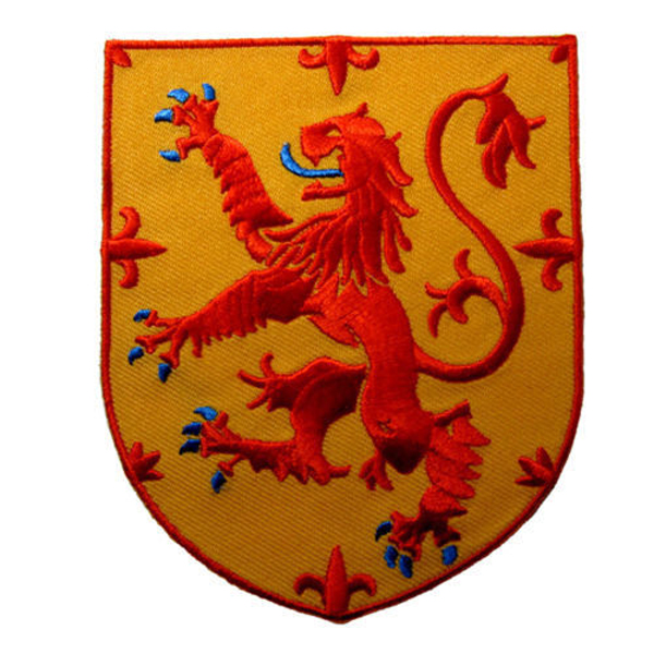 SCOTLAND LION RAMPANT SHIELD SCOTTISH HERITAGE CREST EMBROIDERED PATCH4 INCH FREE SHIPPING, Black
SCOTLAND LION RAMPANT SHIELD SCOTTISH HERITAGE CREST EMBROIDERED PATCH4 INCH FREE SHIPPING, Black