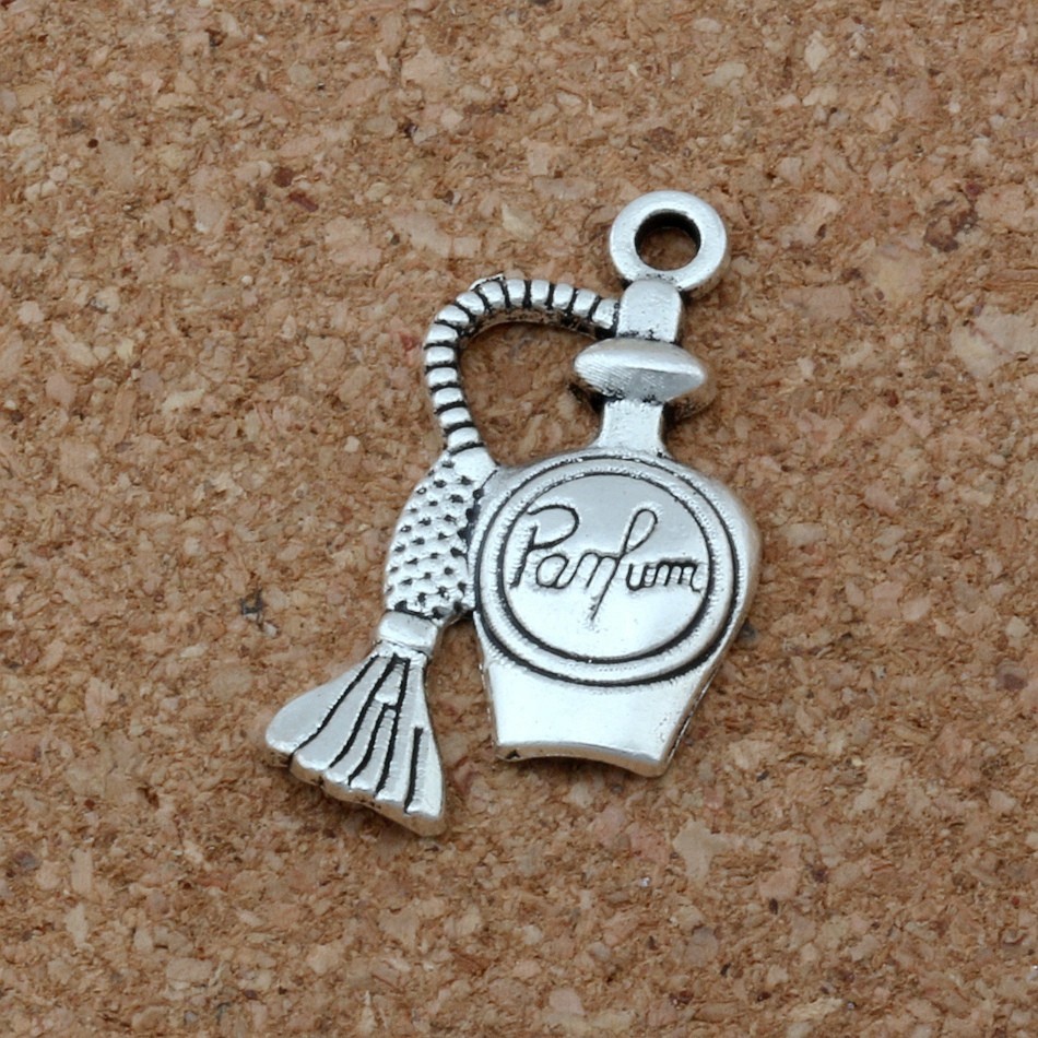 MIC 100pcs /1lot Antiqued Silver Zinc Alloy Single-sided design Perfume Bottle Charms 17x24mm DIY Jewelry
MIC 100pcs /1lot Antiqued Silver Zinc Alloy Single-sided design Perfume Bottle Charms 17x24mm DIY Jewelry