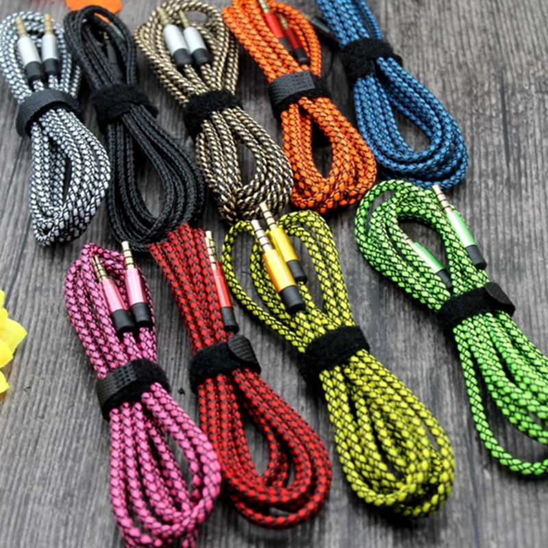 1.5M 5FT Braid Aux Cable Unbroken Metal Connector 3.5MM Male to Male Car Audio Extension Auxiliary Braided Cable
1.5M 5FT Braid Aux Cable Unbroken Metal Connector 3.5MM Male to Male Car Audio Extension Auxiliary Braided Cable