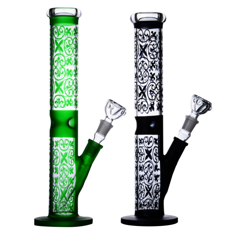 15 inches Straight Tube Glass bongs with colorful sticker shisha water pipe diffuse downstem with 18 mm joint
15 inches Straight Tube Glass bongs with colorful sticker shisha water pipe diffuse downstem with 18 mm joint