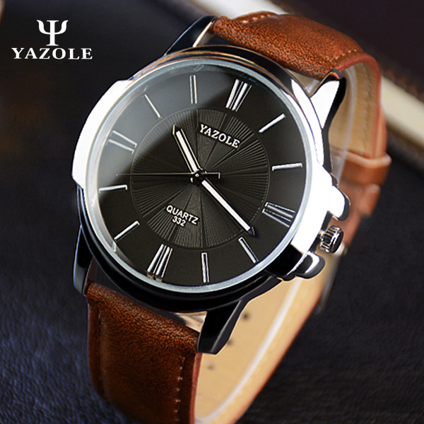 2020 Fashion YAZOLE Quartz Watch Men Watches Top Male Clock Business Mens Wrist Watch Hodinky Relogio Masculino, Slivery;brown
2020 Fashion YAZOLE Quartz Watch Men Watches Top Male Clock Business Mens Wrist Watch Hodinky Relogio Masculino, Slivery;brown