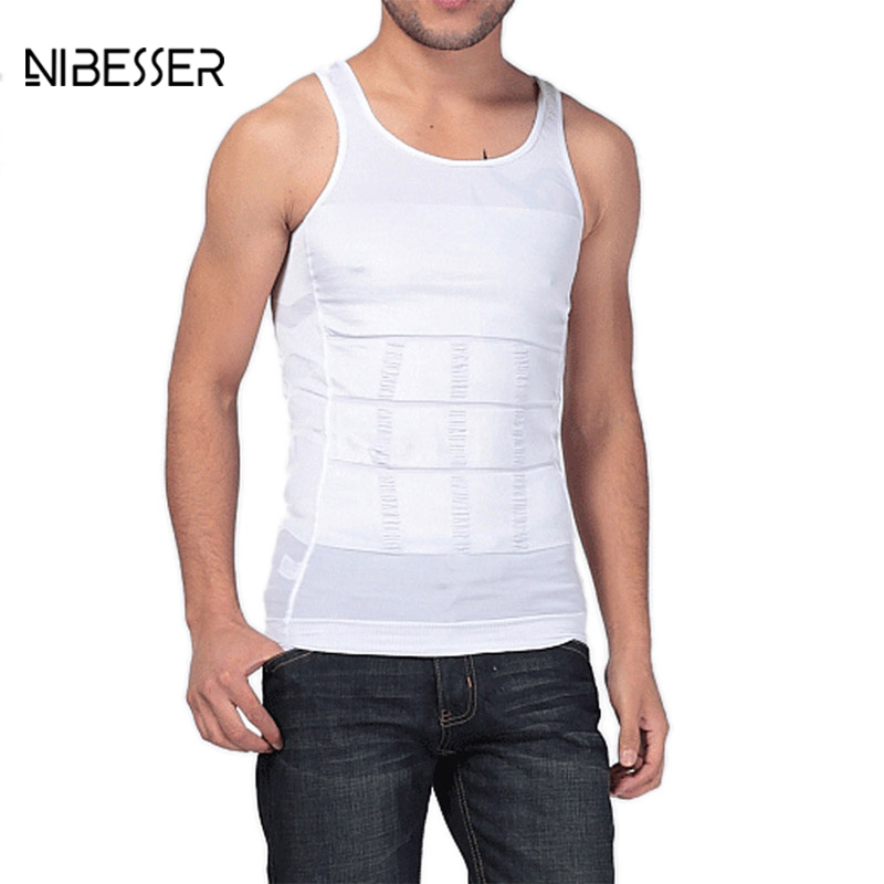 Wholesale- 2017 New NIBESSER Men Fashion Solid Slimming Tummy Waist Shirt Vests Black White Bodybuilding Body Shaper Corset Vest Tops -XXL
Wholesale- 2017 New NIBESSER Men Fashion Solid Slimming Tummy Waist Shirt Vests Black White Bodybuilding Body Shaper Corset Vest Tops -XXL