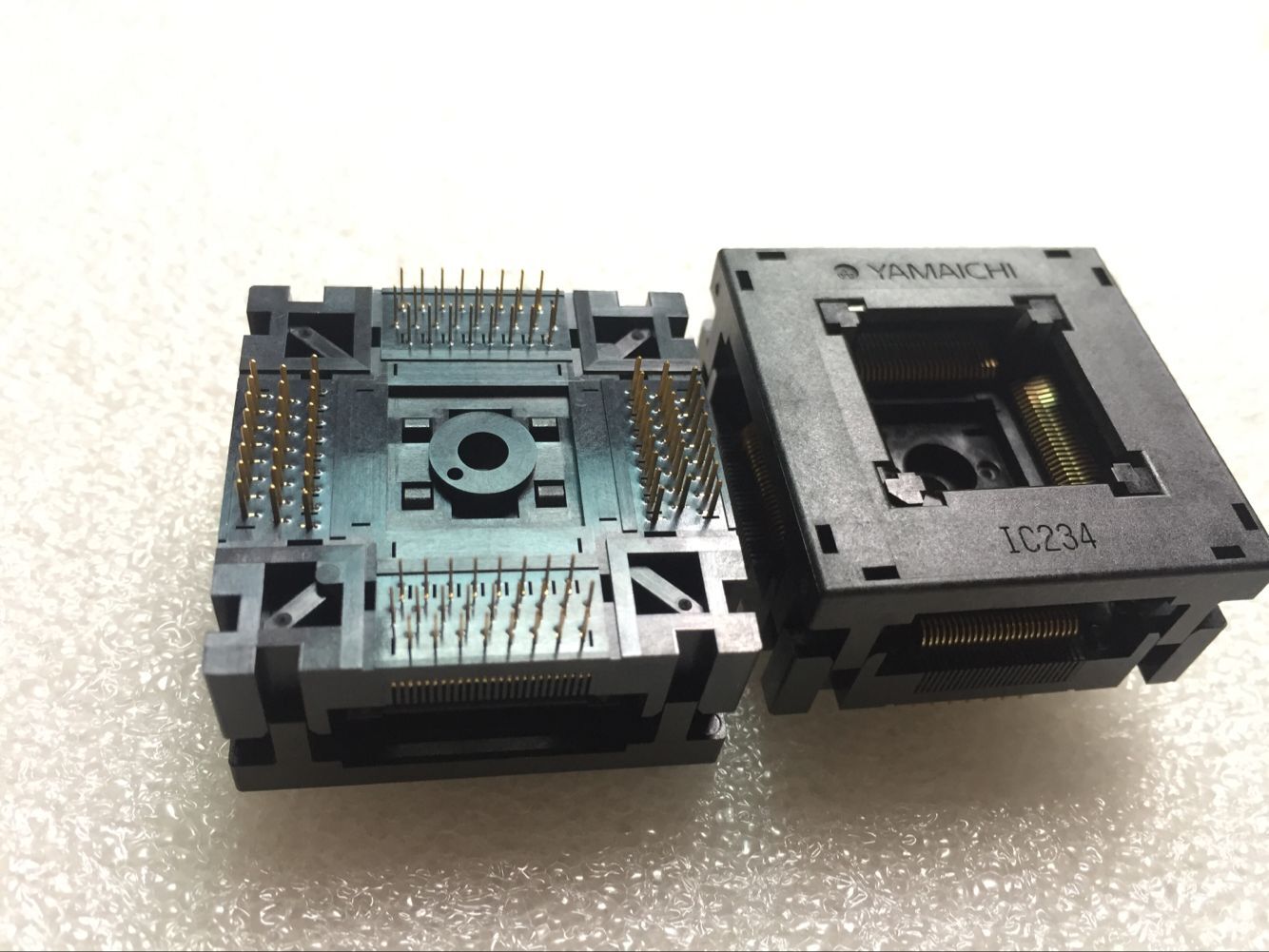 Yamaichi ic test socket IC234-1004-023N QFP100PIN 0.5MM pitch 14x14mm burn in socket
