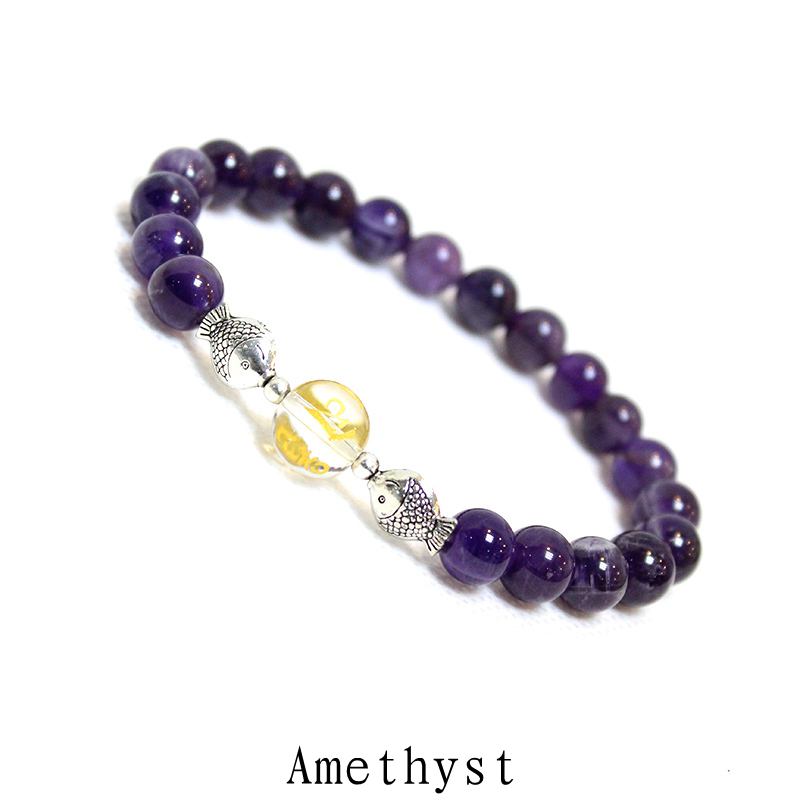 2017 Luxury Lapis Lazuli Bracelet Bracelet Clear Crystal round beads Bracelet Multicolor Natural Stone Strand Bracelets For Women
