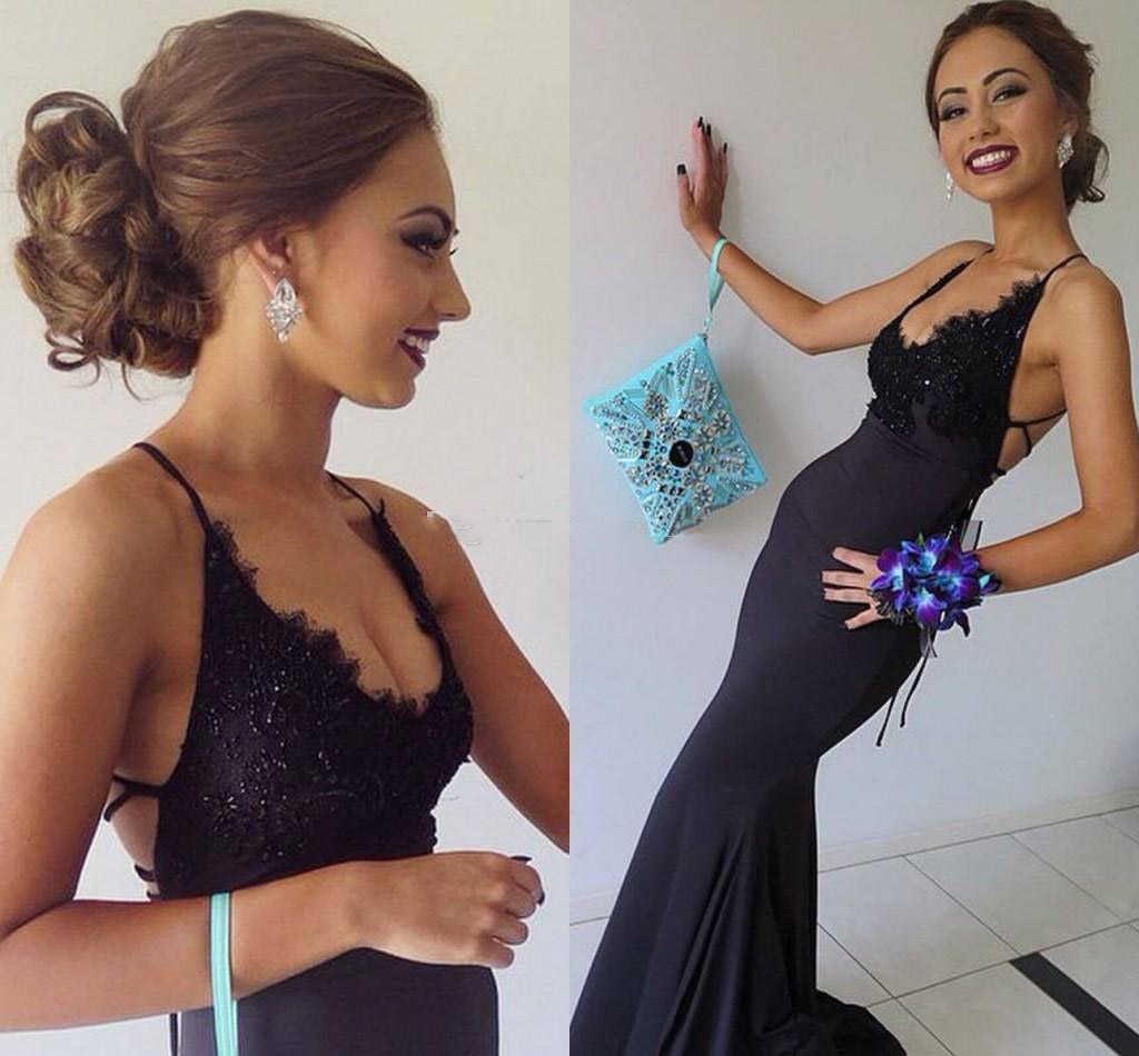 Navy Blue Mermaid Prom Dresses V Neck Spaghetti Straps Satin Backless Mermaid Evening Party Gowns Criss Cross Back Party Dresses, Ivory
Navy Blue Mermaid Prom Dresses V Neck Spaghetti Straps Satin Backless Mermaid Evening Party Gowns Criss Cross Back Party Dresses, Ivory