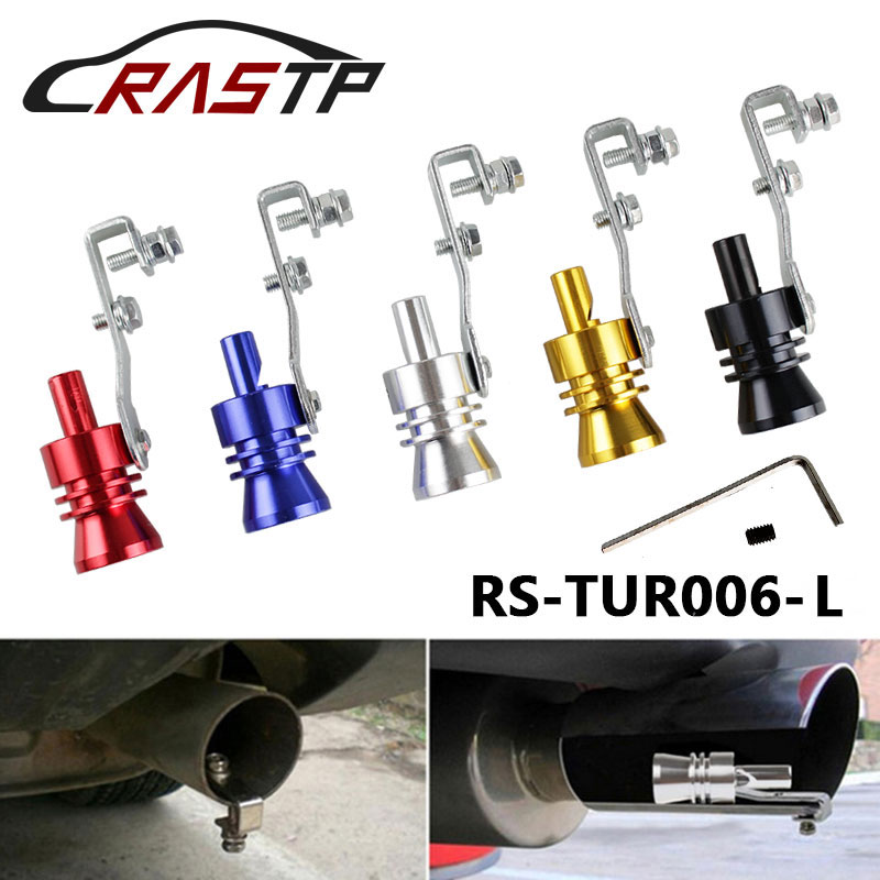RASTP - HOT Turbo Sound Whistle Muffler Exhaust Pipe Simulator Whistler For Auto Car Size L Black/Blue/Red/Gold/Silver RS-TUR006
RASTP - HOT Turbo Sound Whistle Muffler Exhaust Pipe Simulator Whistler For Auto Car Size L Black/Blue/Red/Gold/Silver RS-TUR006