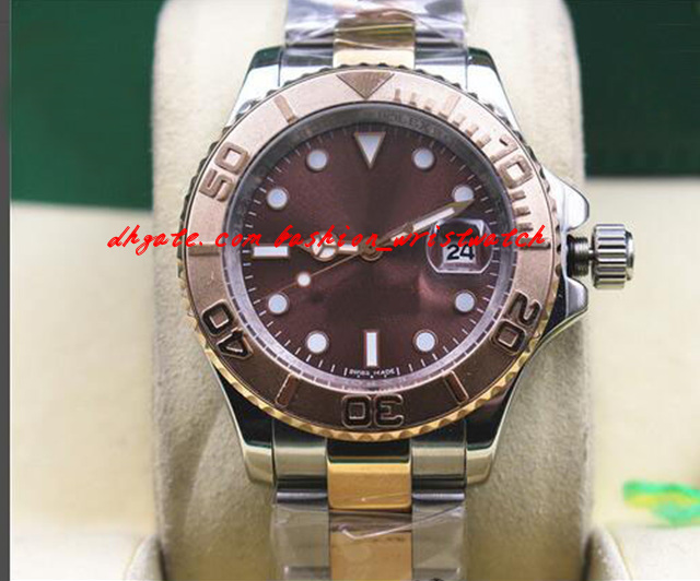 Fashion Luxury Wristwatch Automatic Mechanical 40mm UNWRON 116621 Rose Pink Gold Steel Chocolate Brown Men Watches Top Quality, Silver
Fashion Luxury Wristwatch Automatic Mechanical 40mm UNWRON 116621 Rose Pink Gold Steel Chocolate Brown Men Watches Top Quality, Silver