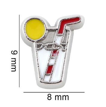20PCS/lot Cup of Lemon Drink DIY Alloy Floating Locket Charms Fit For Glass Living Magnetic Memory Locket Fashion Jewelrys, Bronze;silver
20PCS/lot Cup of Lemon Drink DIY Alloy Floating Locket Charms Fit For Glass Living Magnetic Memory Locket Fashion Jewelrys, Bronze;silver