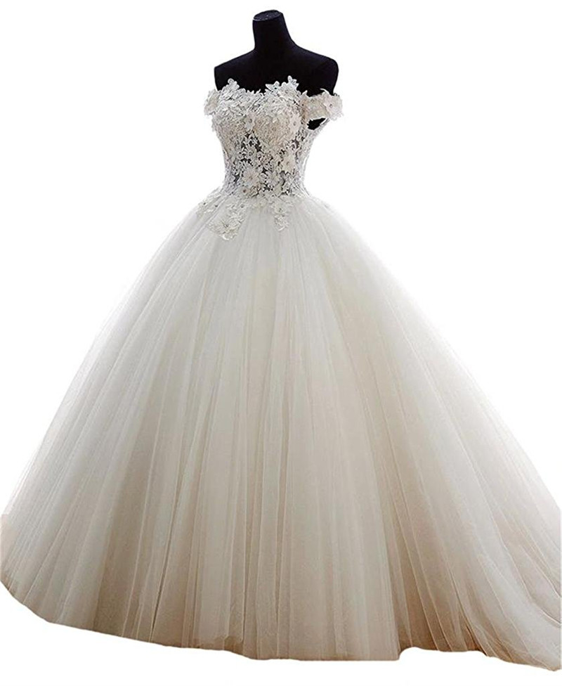2017 Sexy Fashion Lace Ball Gown Quinceanera Dresses with Appliques Tulle Plus Size Sweet 16 Dresses Vestido Debutante Gowns BQ29