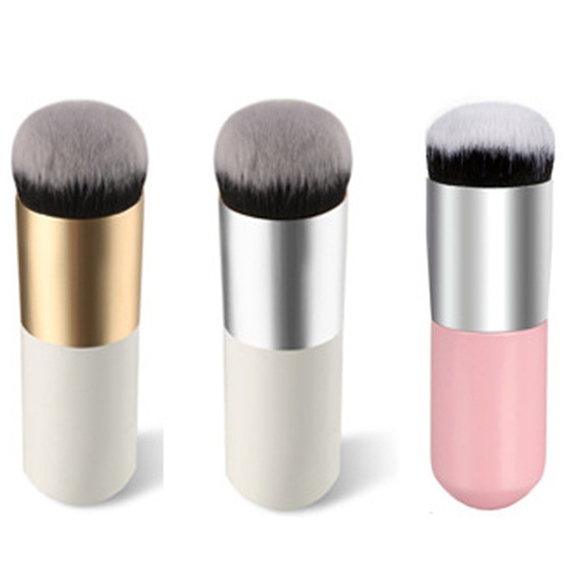 Brand new Flat Liquid Foundation Makeup Brushes Blush Buffer Powder Make up Brushes Beauty Primer Kabuki Contour Brush Tools
