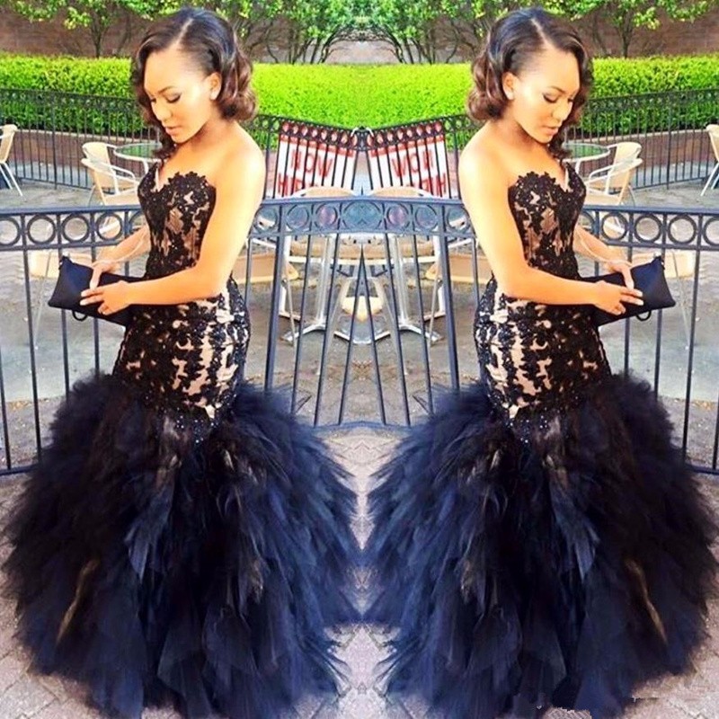 Puffy Tulle Tiered Long Mermaid Evening Dress Charming Sweetheart Black Appliques Gorgeous Celebrity Dresses Sexy Fashion Prom Party Dresses, Champagne
Puffy Tulle Tiered Long Mermaid Evening Dress Charming Sweetheart Black Appliques Gorgeous Celebrity Dresses Sexy Fashion Prom Party Dresses, Champagne