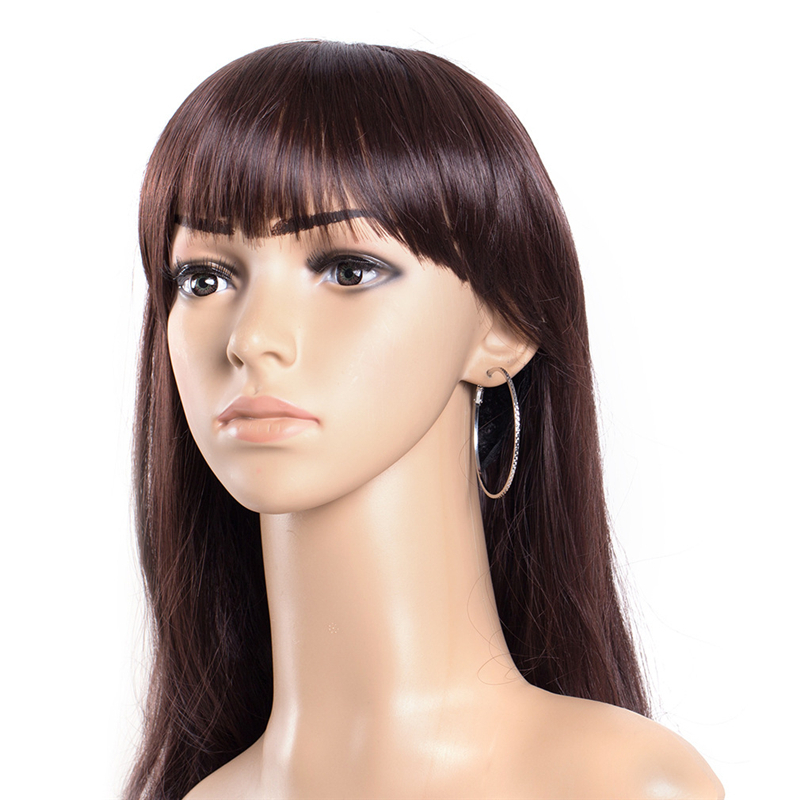 Europe and America Fashion Big Hoops Earrings 18K Rose Gold White Gold Plated Earrings Hoops for Women Drop Shipping