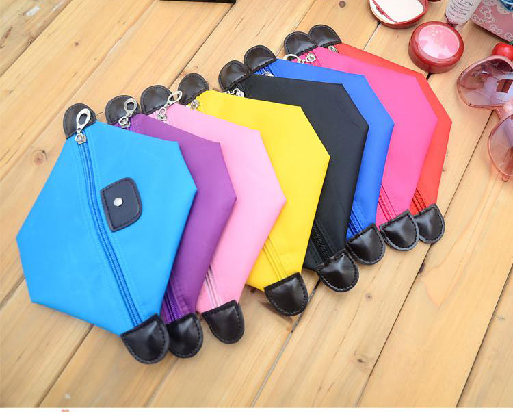 DHXJ New Fashion Large capacity waterproof zipper storage cosmetic bag handbag multicolor optional a691