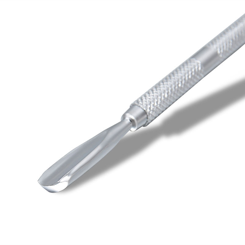 2 x Nail Art Stainless Steel Cuticle Pusher Remover Trimmer Manicure Set Tool #T701