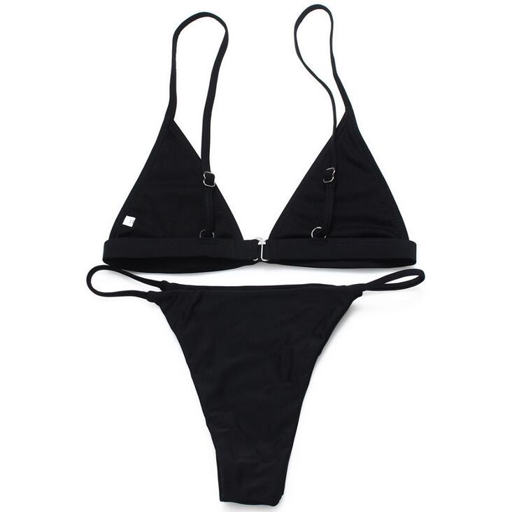 Good A++ The newest Women's Swimwear solid color swimsuit split bikini suit NS021