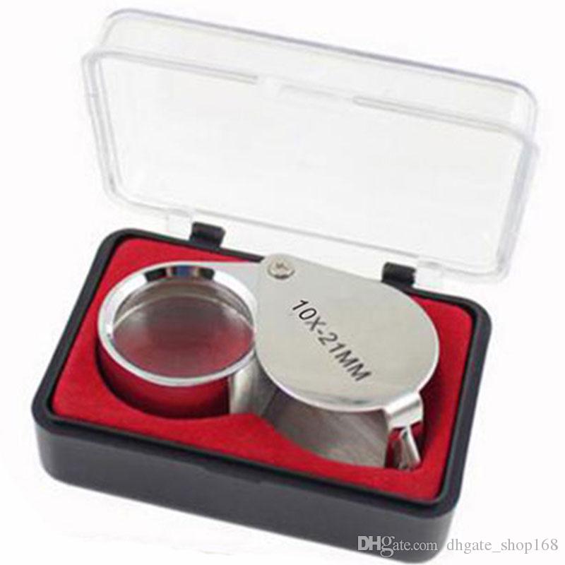 10X 21mm Mini Jeweler Loupe Magnifier lens Magnifying glass Microscope for Jeweler Diamonds Handhold Portable Fresnel lens
10X 21mm Mini Jeweler Loupe Magnifier lens Magnifying glass Microscope for Jeweler Diamonds Handhold Portable Fresnel lens