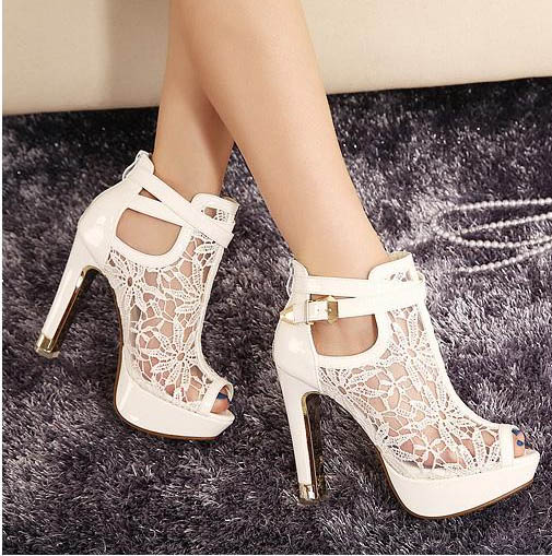 lace water proof platform high heel lady shoe sexy fish mouth horsehair women, Black
lace water proof platform high heel lady shoe sexy fish mouth horsehair women, Black