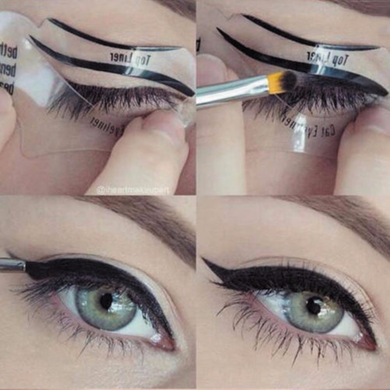 Free Shipping 220pcs of Beauty Cat Eyeliner Models Smokey Eye Stencil Template Shaper Eyeliner Makeup Tool
Free Shipping 220pcs of Beauty Cat Eyeliner Models Smokey Eye Stencil Template Shaper Eyeliner Makeup Tool