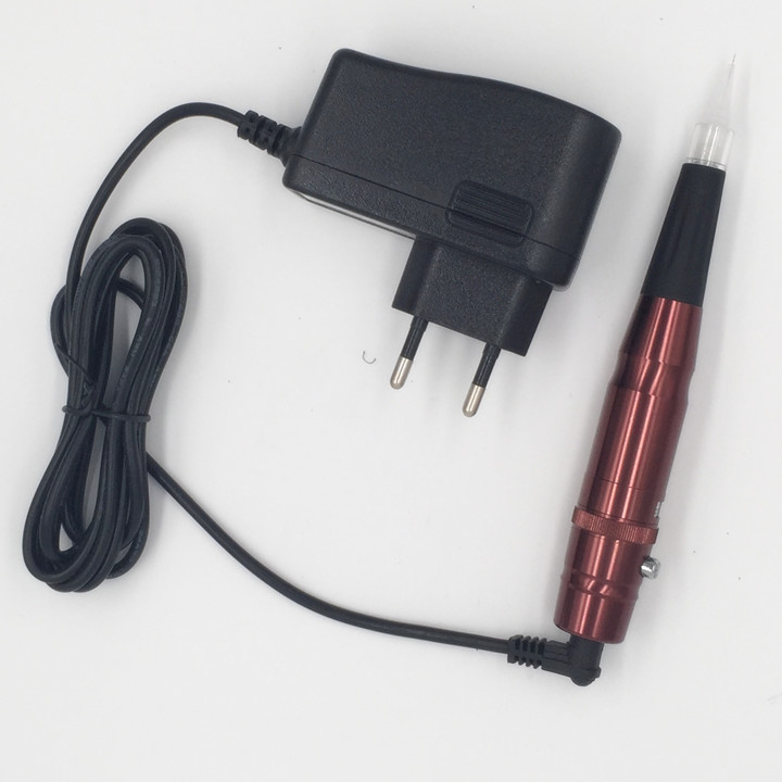 Wholesale-35000R/M Makeup Eyebrow Pen Permanent Makeup Machine Equipment 3D microblade Tatto Gun Set High Quality