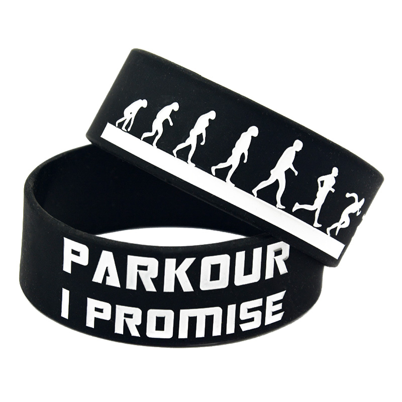 50PCS Parkour I Promised 1 Inch Wide Silicone Rubber Bracelet Motivational Decoration Logo for Sport Gift
50PCS Parkour I Promised 1 Inch Wide Silicone Rubber Bracelet Motivational Decoration Logo for Sport Gift