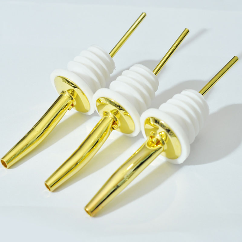 Wine Pourer beer bottle dust cap stopper Olive Oil Sprayer Liquor Flow Dispenser Spout faucet breathing tube bartender bar tools g1687756