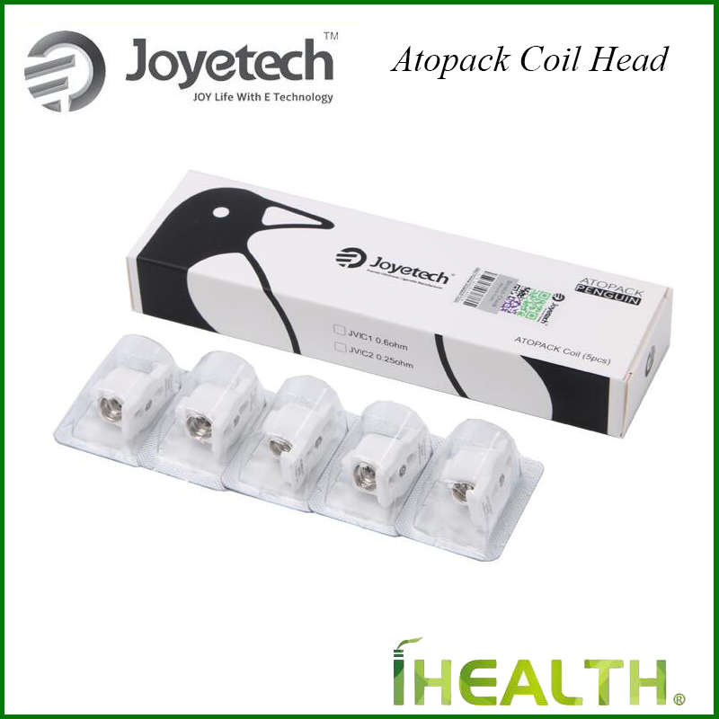 Original Joyetech Atopack Coil Head JVIC2 DL 0.25ohm JVIC1 MTL 0.6ohm JVIC3 Coil head for Atopack Penguin Kit Oil Cartridge
Original Joyetech Atopack Coil Head JVIC2 DL 0.25ohm JVIC1 MTL 0.6ohm JVIC3 Coil head for Atopack Penguin Kit Oil Cartridge