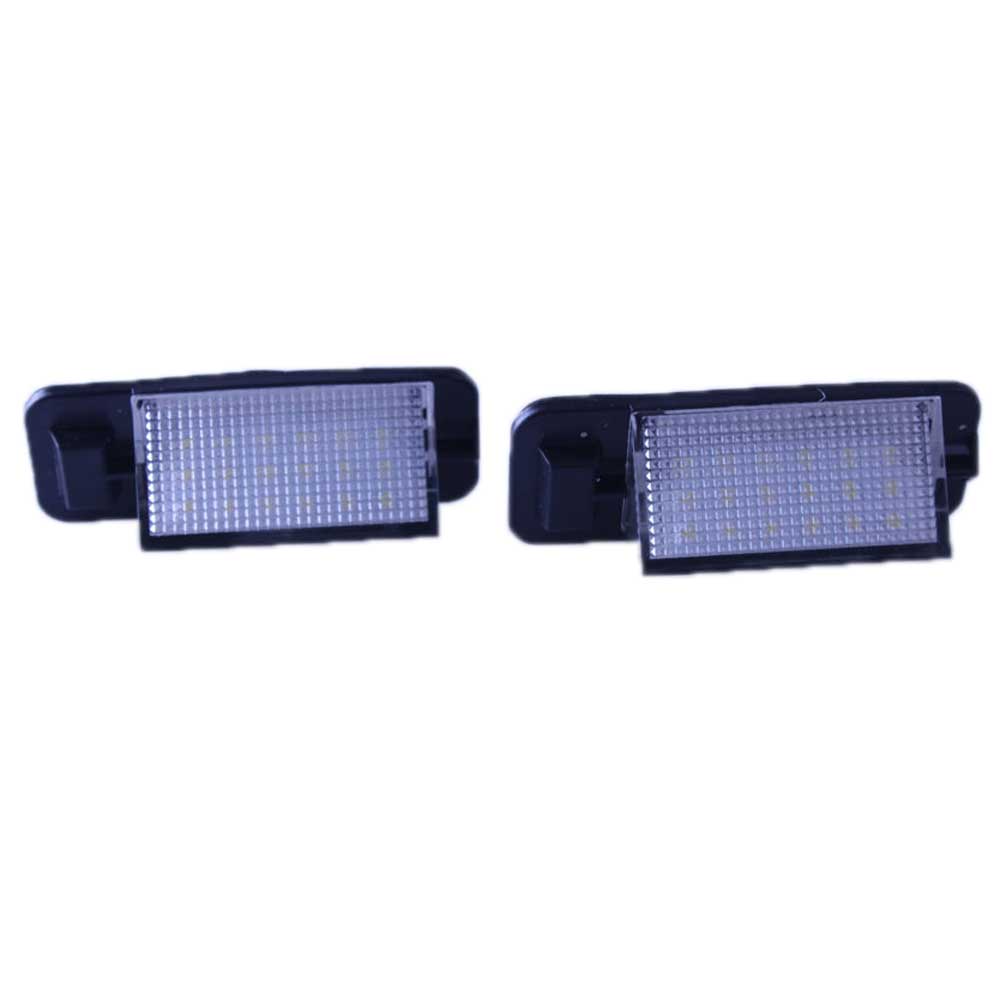 2x erreur de puissance élevée libre 18 SMD 3528 SMD LED lampe de plaque minéralogique pour BMW E36 92-99